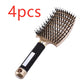 Hairbrush Anti Klit Brushy Haarborstel Women Detangler Hair Brush Bristle Nylon Scalp Massage  Teaser Hair Brush Comb