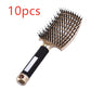 Hairbrush Anti Klit Brushy Haarborstel Women Detangler Hair Brush Bristle Nylon Scalp Massage  Teaser Hair Brush Comb